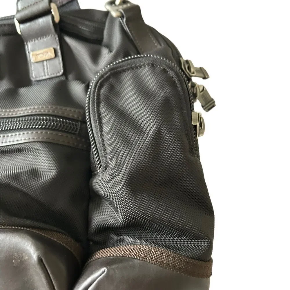 Tumi Alpha Bravo Brooks Briefcase Messenger Bag